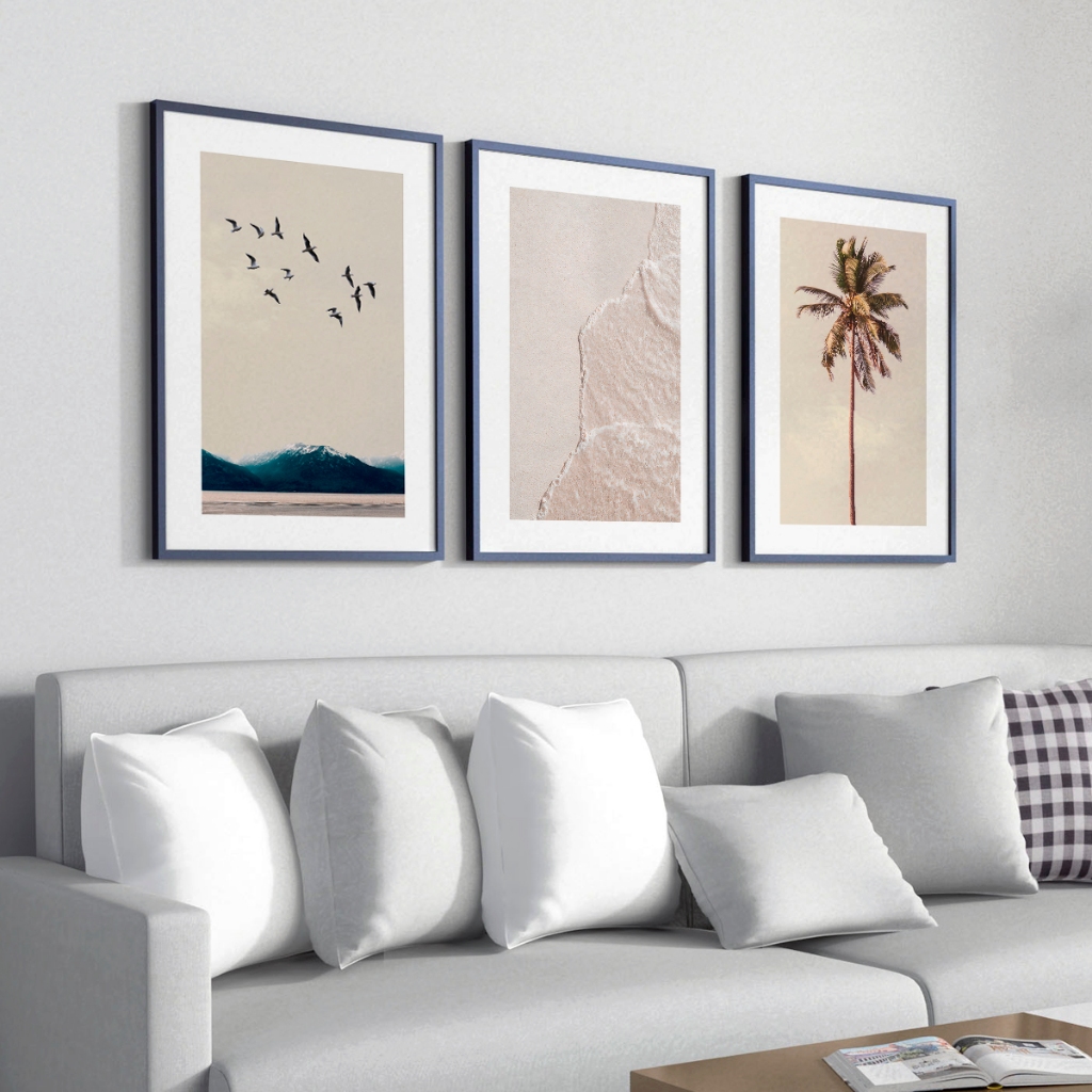 Quadros Decorativos 50x70 cm Com Moldura Sala Moderno Grande · foto 2