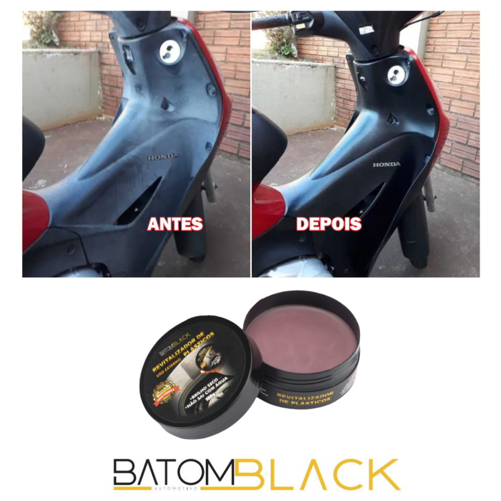Cera Revitalizador de Plástico Painel, Para barro e carenagem  Motos/Veículos. em Oferta na Shopee