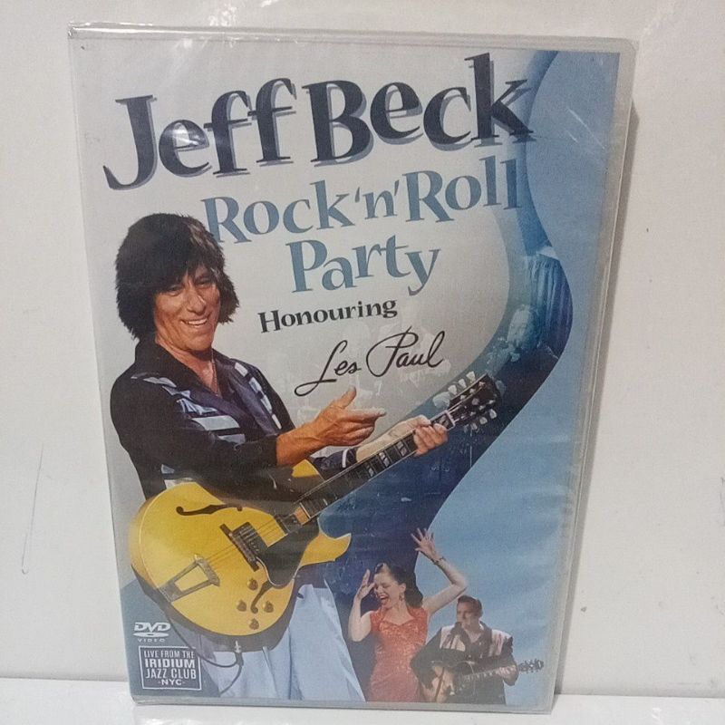 Dvd Jeff Beck Rock n Roll Party Honouring Les Paul Lacrado de Fabrica original