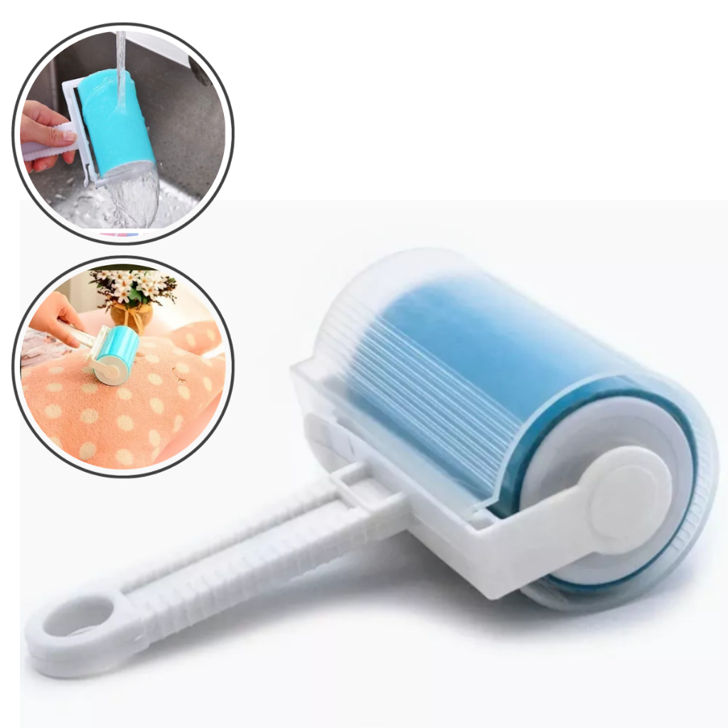 Rolo Tira Pelos Adesivo Premium Lavável Para Roupas Tecidos  Multiuso Universal em Oferta na Shopee