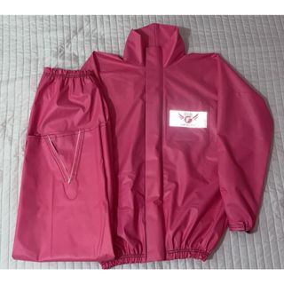Capa de Chuva para motociclista Rosa em PVC 100% Impermeável em Oferta na Shopee