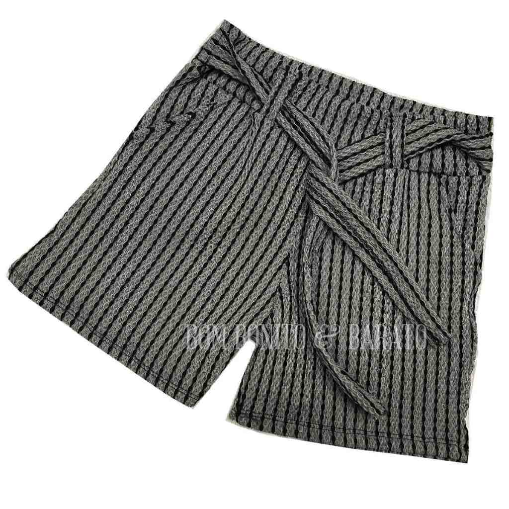 Shorts Feminino Colmeia Casual Com Cinto em Oferta na Shopee