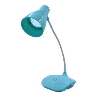Luminária de LED para mesa recarregável flexível 3 tons de intensidade de luz 6522 TG