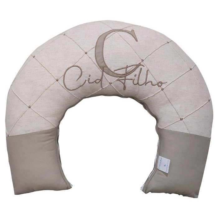 Almofada Personalizada - Amamentação - ***PERSONALIZADA COM NOME DE SEU BEBÊ*** DIVERSAS CORES em Oferta na Shopee