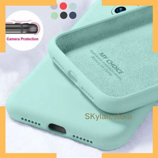 Capa case Aveludado Soft TPU Liquid Silicone compativel Xiaomi Redmi9/Note7/Note8 /Note8Pro/Note 8T/Mi10