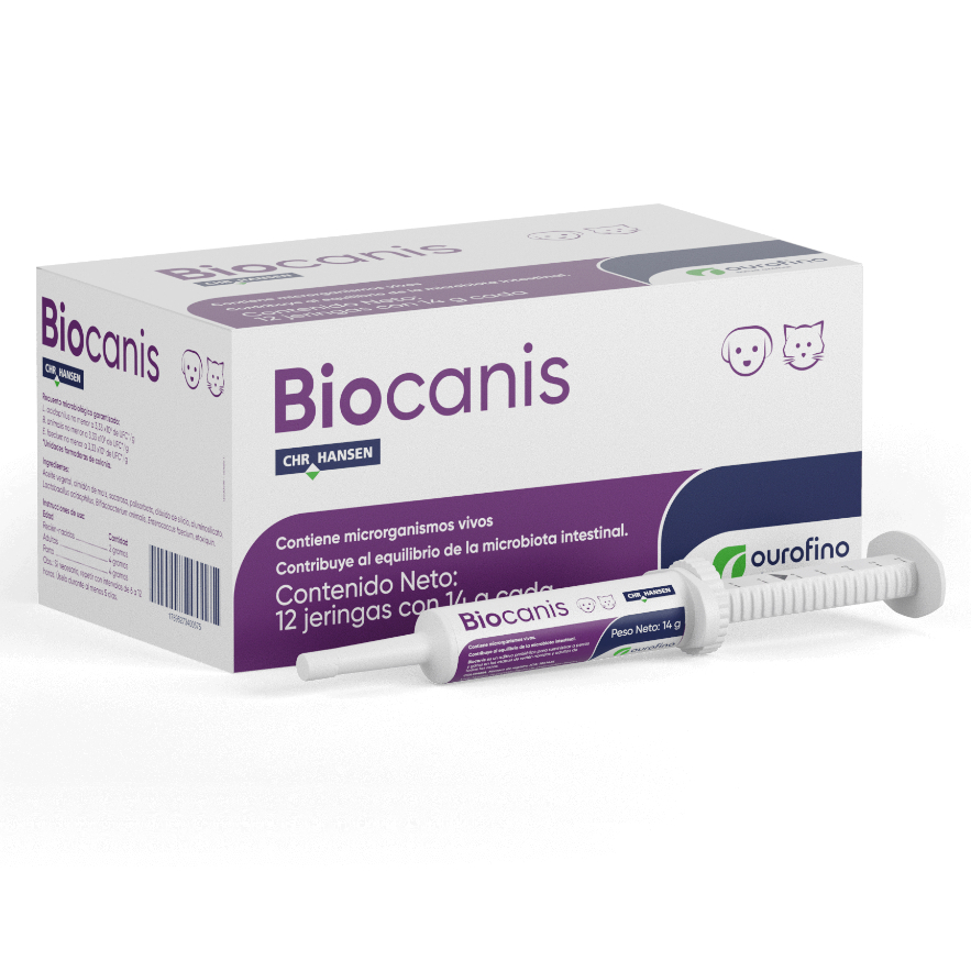 Biocanis 14gr Suplemento Probiótico P Cães E Gatos