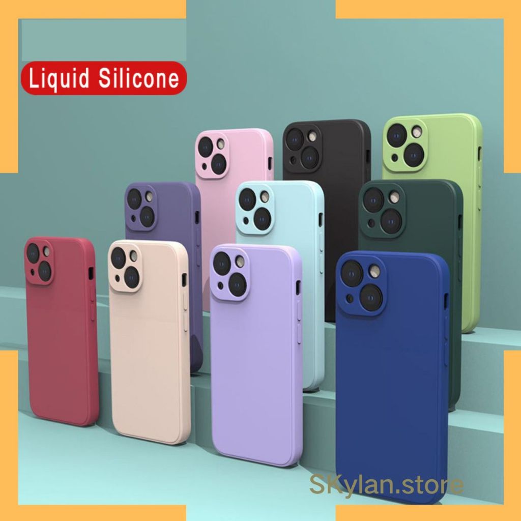 Capa case Aveludado Soft TPU Liquid Silicone compativel Iphone 13/13Pro/13ProMax em Oferta na Shopee