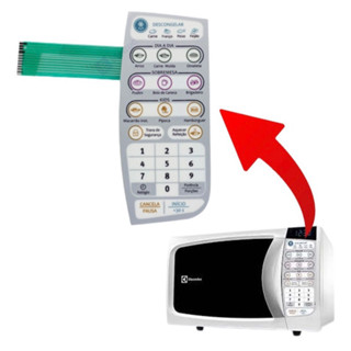 Membrana Mtd30 Electrolux Teclado De Microondas Mtd 30 Novo