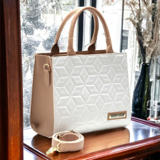 Bolsa feminina pequena com alça transversal e de ombro ! em Oferta na Shopee