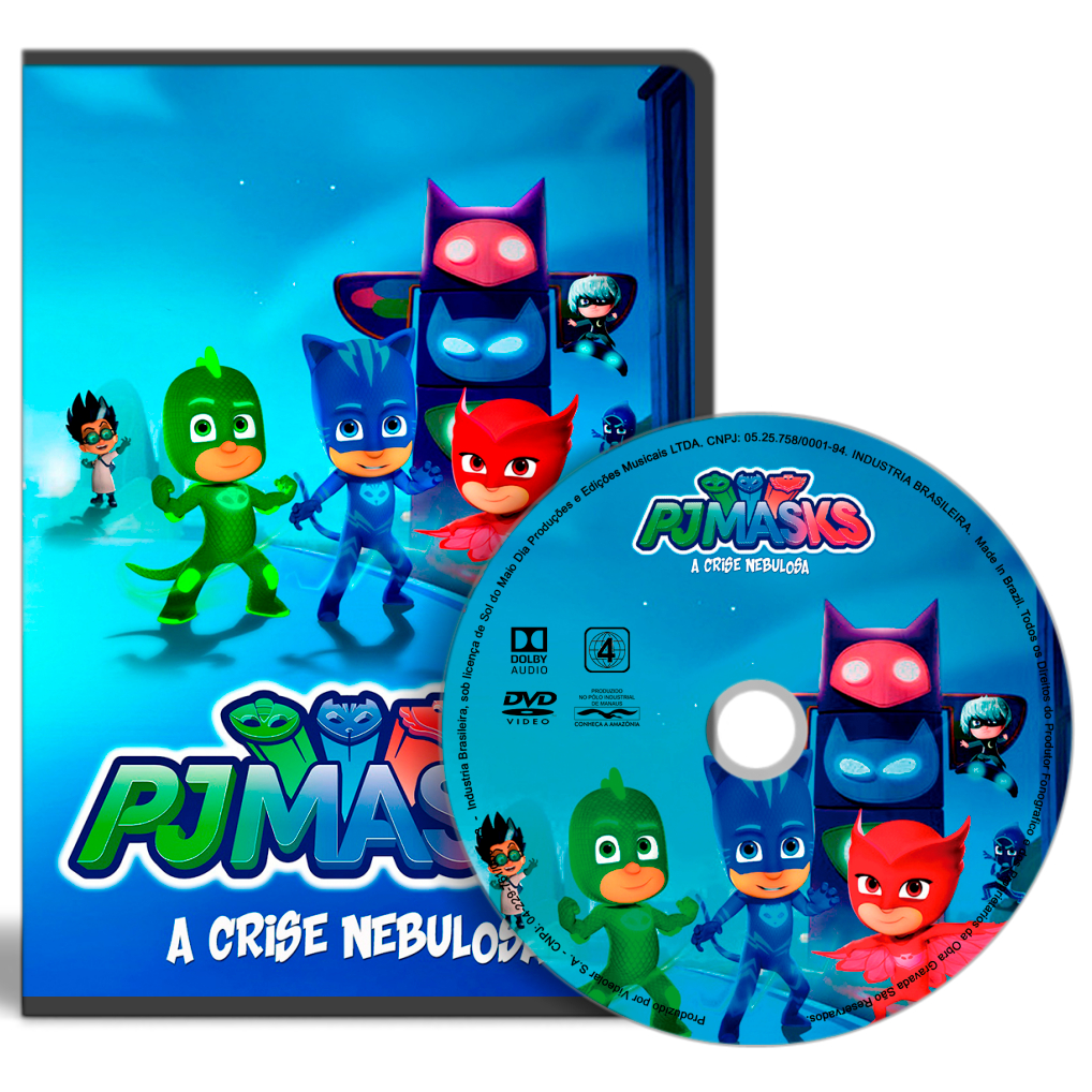 DVD - PJ Masks A Crise Nebulosa