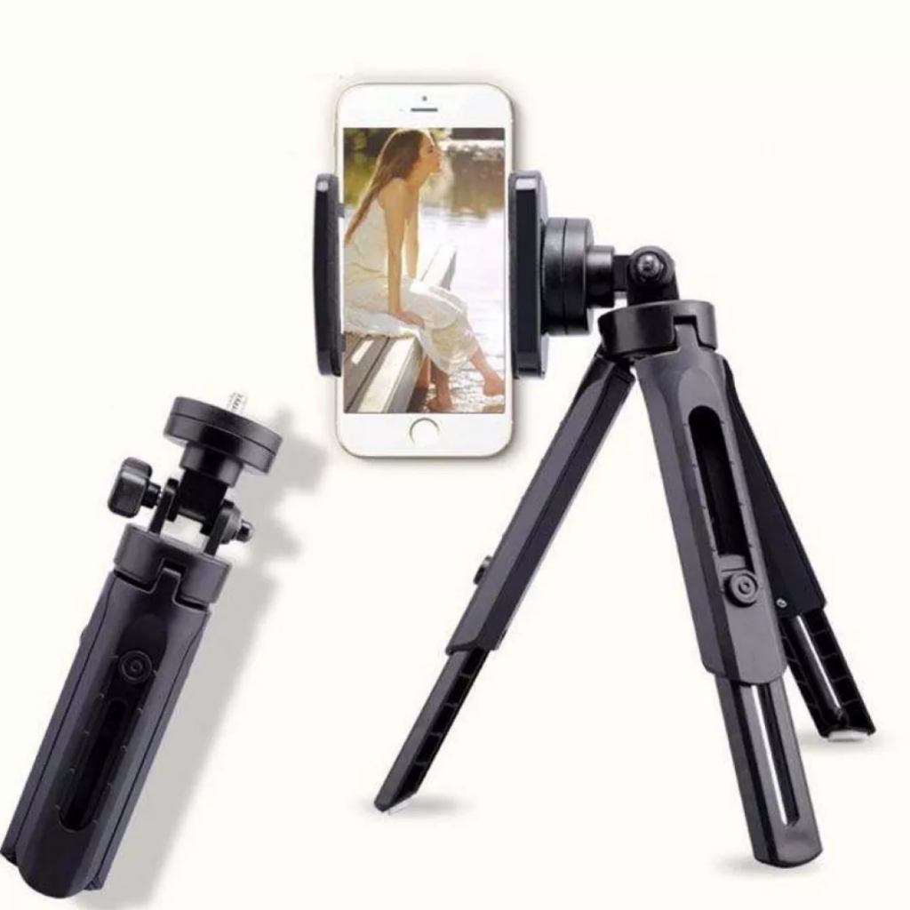 Tripe Suporte Celular Tripod Support Modo Horizontal Vertical Rotação 360º Resistente