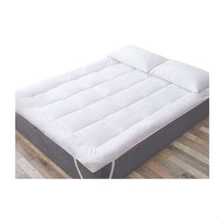 Protetor De Colchão Pillow Top Branco 400 fios MaYu em Oferta na Shopee