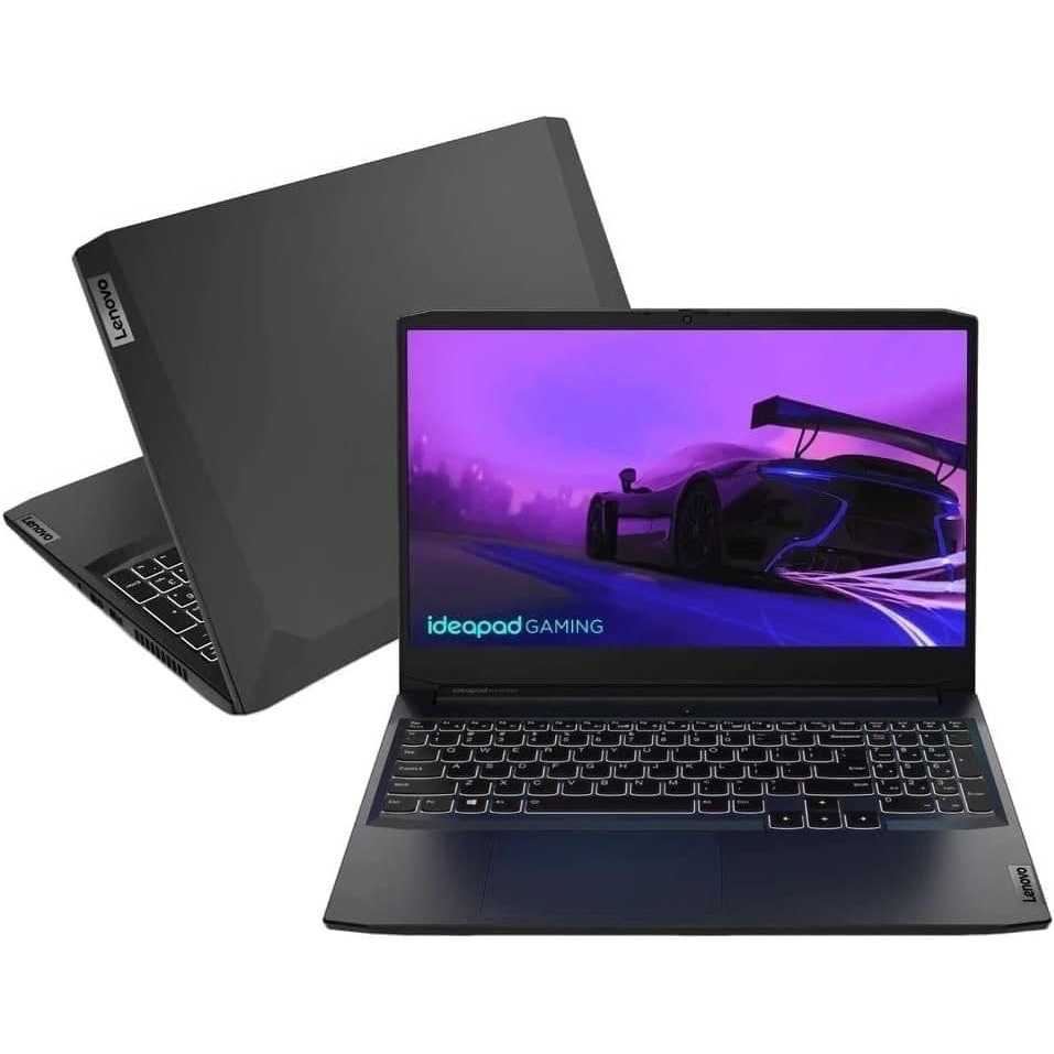 Notebook ideapad Gaming 3i i5-11300H 8GB 512GB SSD Dedicada GTX 1650 4GB 15.6" FHD WVA Linux 82MGS00200