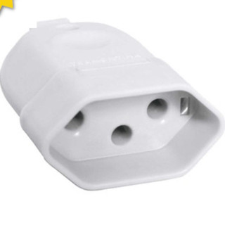 Plug Femea TRAMONTINA 10A com 02 pinos