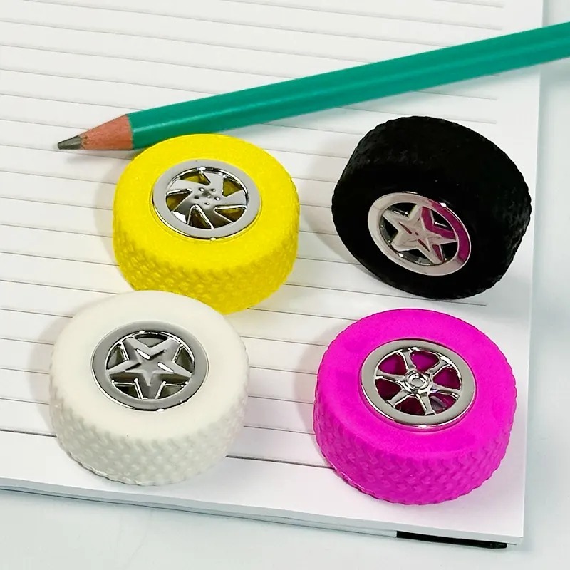 Borracha Escolar Pneu Acrilex Fofa em Oferta na Shopee