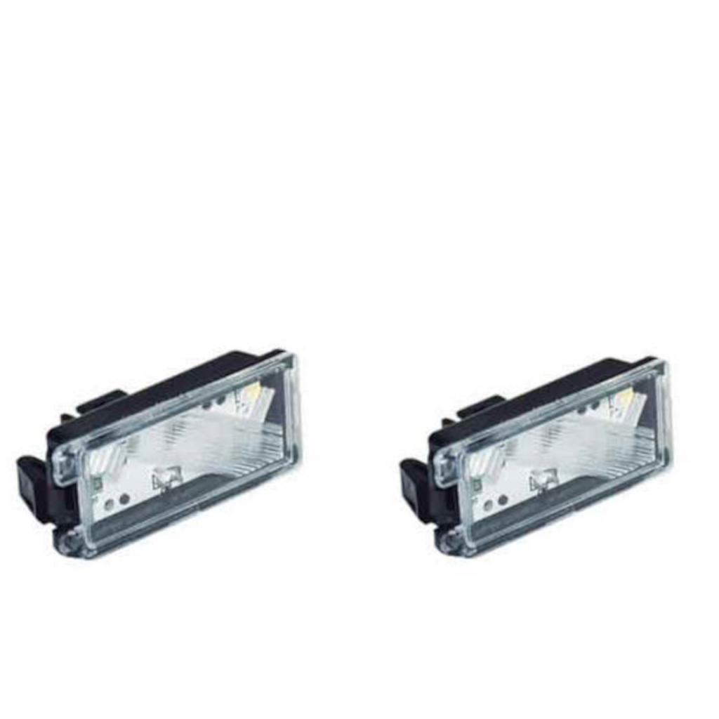 Lanterna de Placa Fiat 500 2012> Conector Quadrado