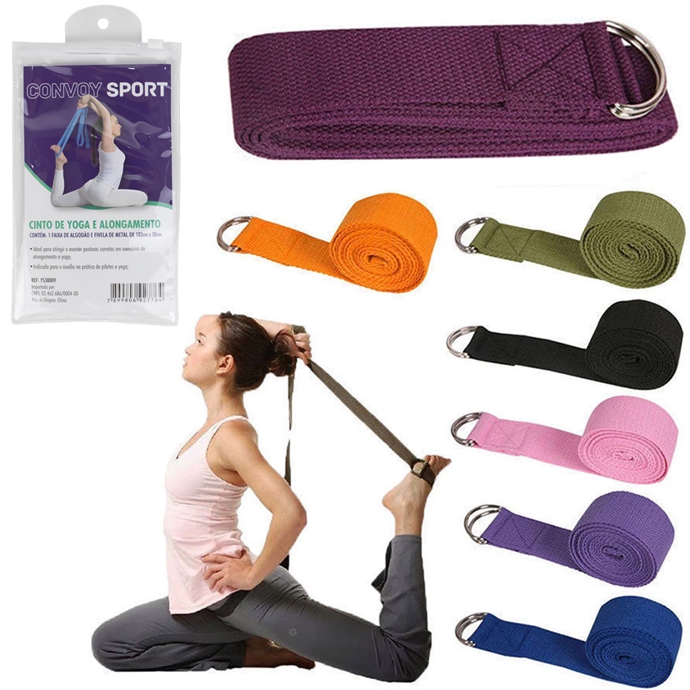 Cinto Alongamento Yoga: Onde Comprar | BuscaProdutos