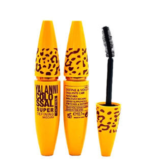 Máscara rímel de cílios yalanni colossal extra volume