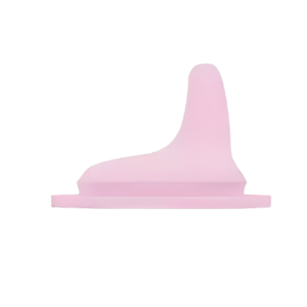 Bebedor Bico Reposição para Copo de Treinamento Colors Silicone Macio Rosa +6m