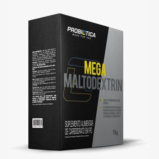Mega Maltodextrin 1kg - Probiótica - Caixa