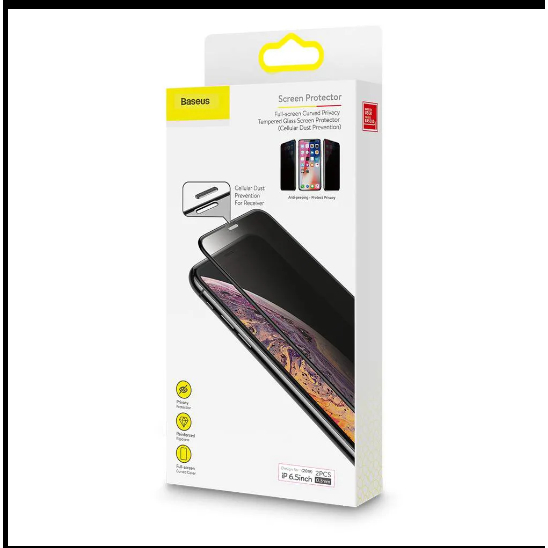 Pelicula 3d Privacidade Ipxs Max/11 Pro Max 6.5 2unid Baseus