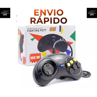 Controle Joystick para Mega Drive Master System 3 Tectoy 6 Botões em Oferta na Shopee