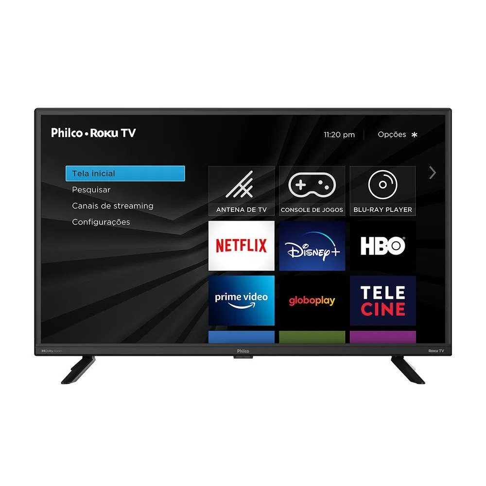 Smart TV Philco 32" PTV32G70RCH Roku TV LED Bivolt