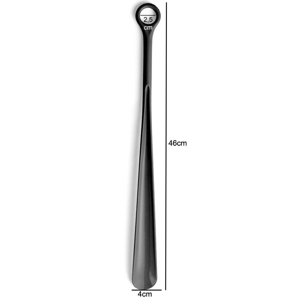Calçadeira Para Sapato Calçador 46cm Sapato Multicolorido Universal Fácil Prático Longo Plástico