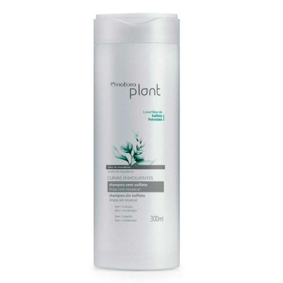 Shampoo sem Sulfato Curvas Envolventes Natura Plant