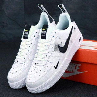Tênis Tamanho Especial A iir Forc cee 43 44 45 46 47 48 Branco Preto Masculino Esportivo, Casual, Lançamento NÚMERO ESPECIAL Promoção Tendência