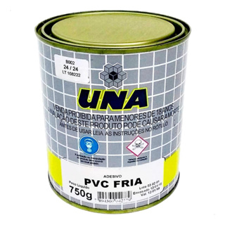 Cola De Contato Una PVC Fria 750 gr Sapateiro Marceneiro em Oferta na Shopee