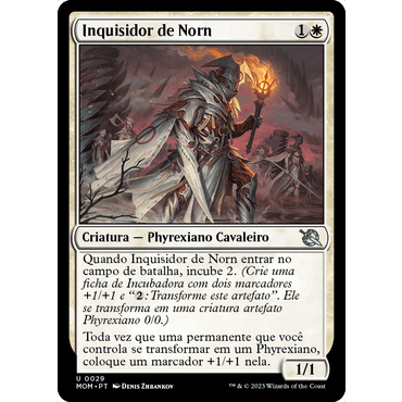 Inquisidor de Norn (Cavaleiro) - Magic The Gathering