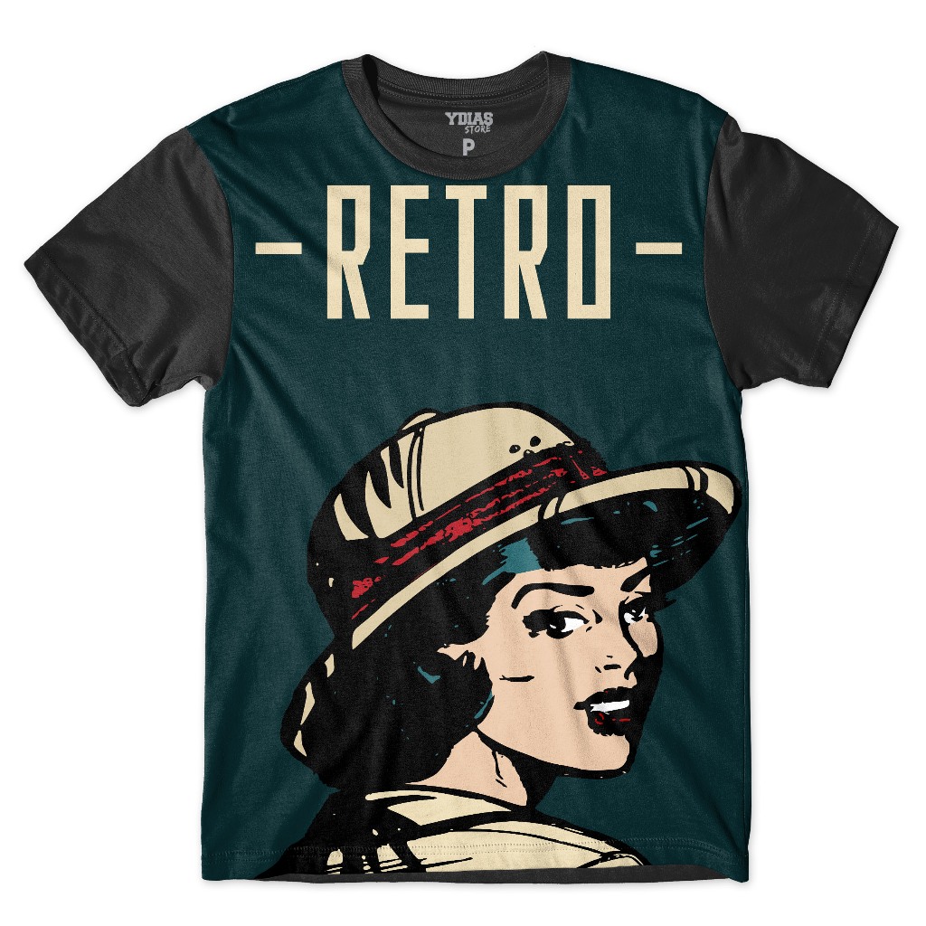 Camiseta Plus Size  Vintage Retro Anos 70 Anos Dourados