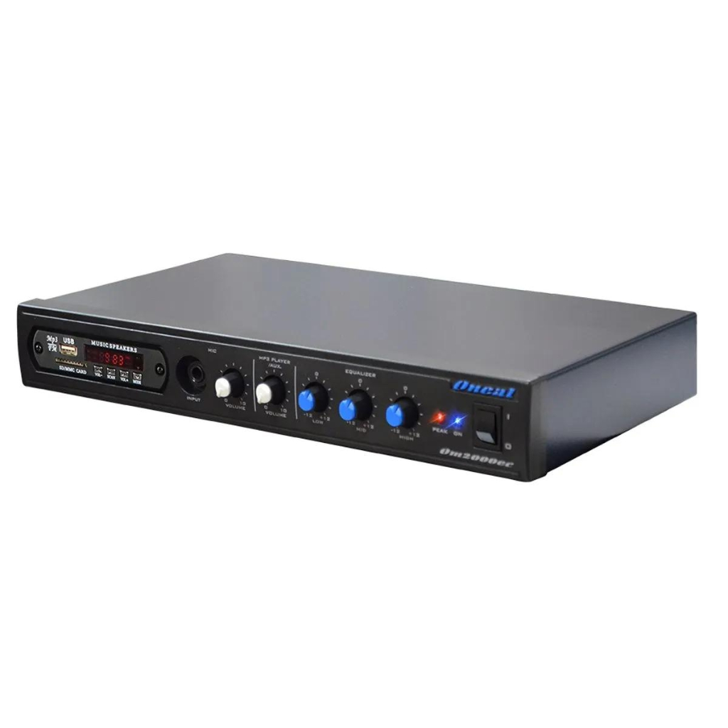 Amplificador Som Ambiente P/ 12 Caixas 60w Om 2000ec Oneal