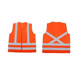 COLETE REFLETIVO LARANJA SEM BOLSO – COM VELCRO