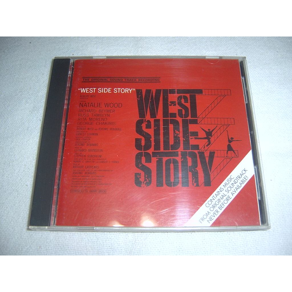 Cd West Side Story Original Soundtrack Jazz Midia Como Nova