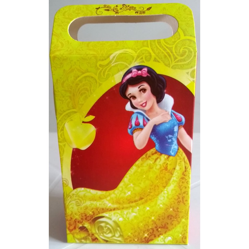 Caixa de Papel Branca de Neve (Nova Arte) - Tipo Sacola (08 unidades)