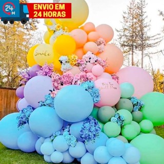 Balão Candy Color GIGANTE BIG Bexiga 250 Polegadas Festa Aniversário Evento Surpresa