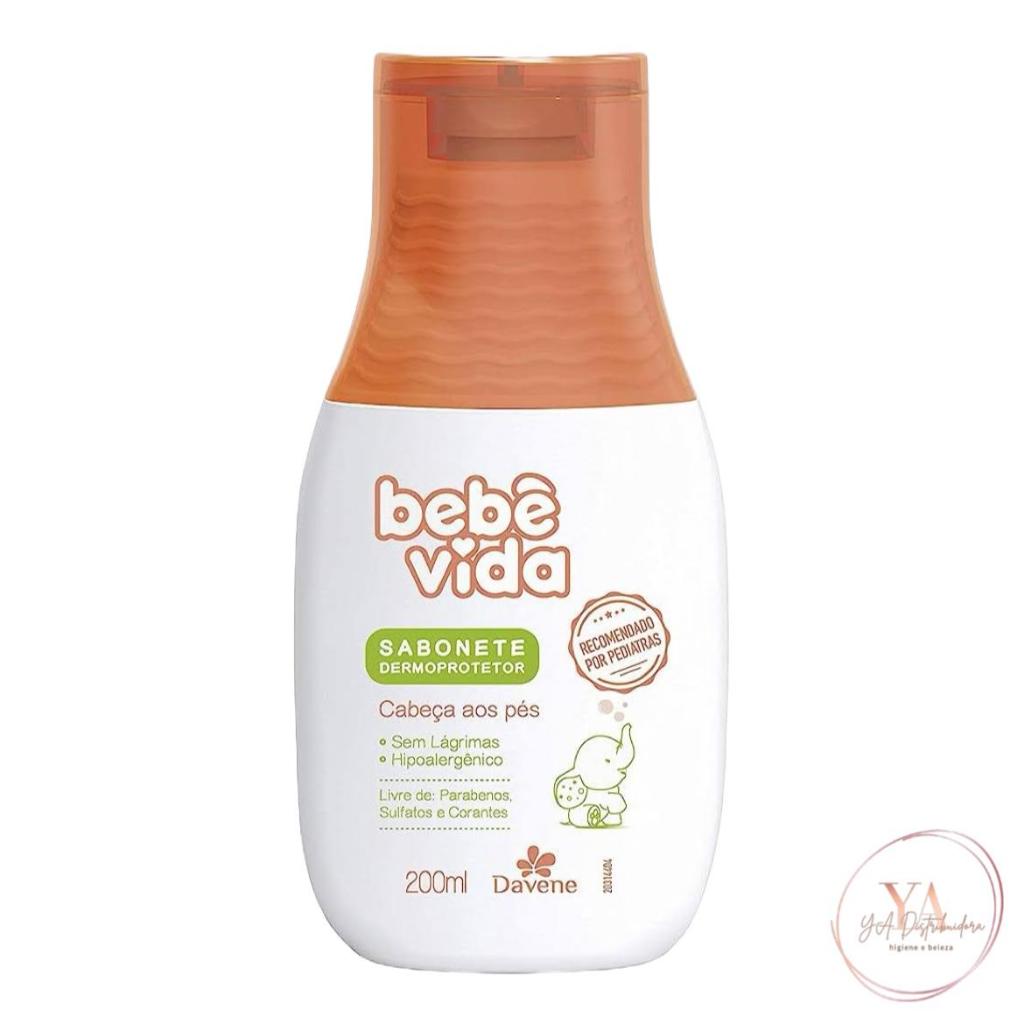 Sabonete Líquido Dermoprotetor Bebê Vida Davene 200ml