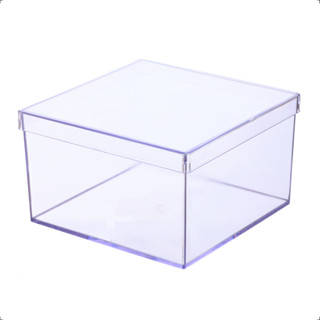 Caixa Acrílico - Lembrancinha - 10 Unidades - Caixa 14x14