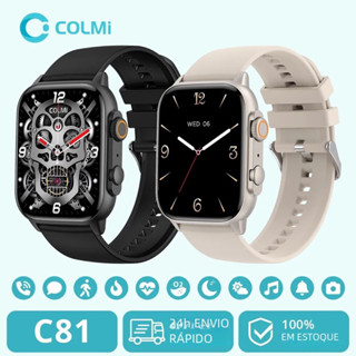 COLMI C81 2.0 Polegada AMOLED Smartwatch Suporte AOD 100 Modos Esportivos IP68