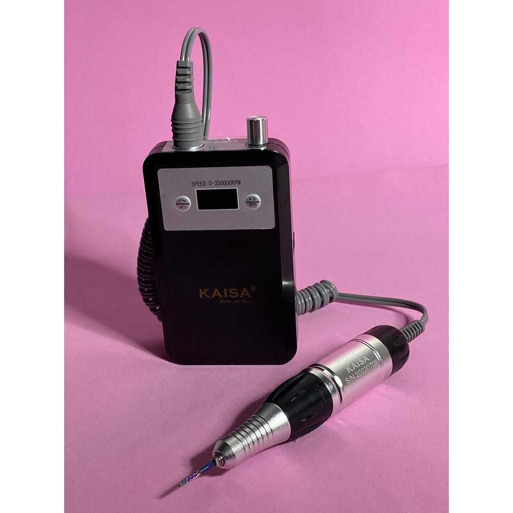 Motor portatil kaisa 35000RPM para alongamentos unhas — imagem 2 de 2