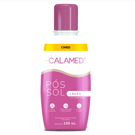 CALAMED LOÇÃO PÓS-SOL 100ml