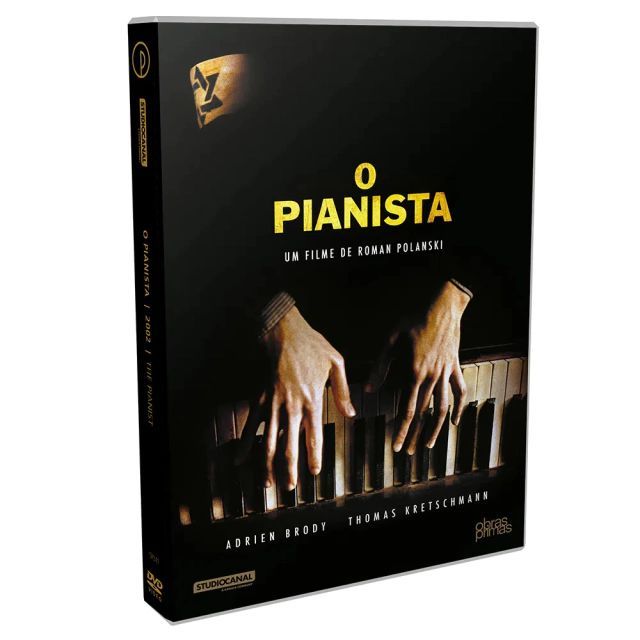 DVD O Pianista - ORIGINAL - Adrien Brody / Roman Polanski - Drama / Guerra - Novo Lacrado