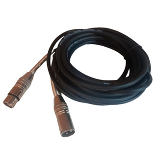 Cabo Xlr Cannon DMX Macho e fêmea FLEXIVEL MOLA Profissional - C7 COMPANY