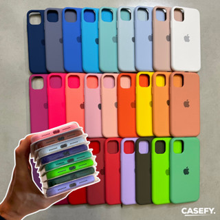 Case Capinha iPhone 11 Fechada Embaixo Aveludada De Silicone Premium