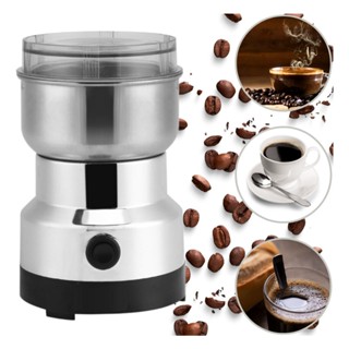 Moedor De Café Grãos Sementes Elétrico Automático Gourmet Profissional Em Aço Inox 110v