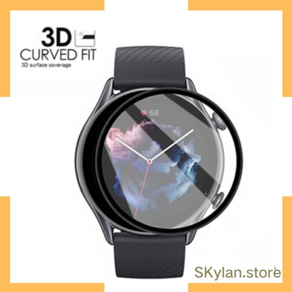 Película Nano gel E 3d p/Smartwatch Para Amazfit GTR 3/ GTR3 pro/GTR 4 em Oferta na Shopee