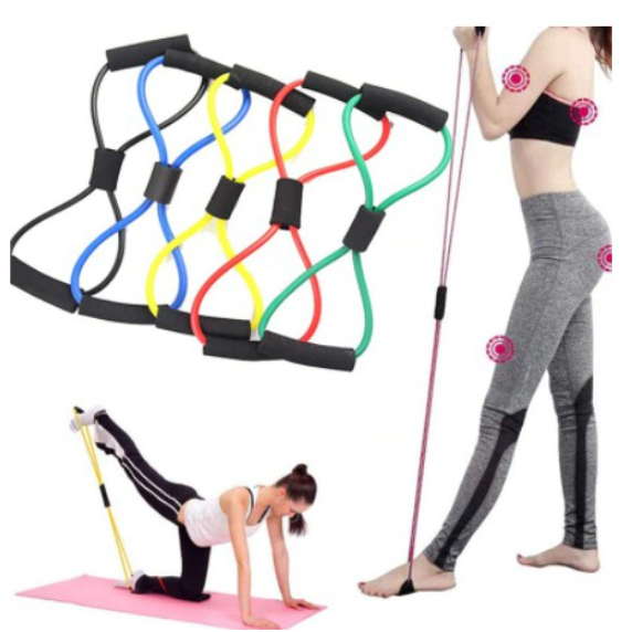 Elástico De Tensão Exercício Multifuncional Treino Ombro Braço Glúteos Academia Treino Em Casa + Resistência + Força GA-87 em Oferta na Shopee