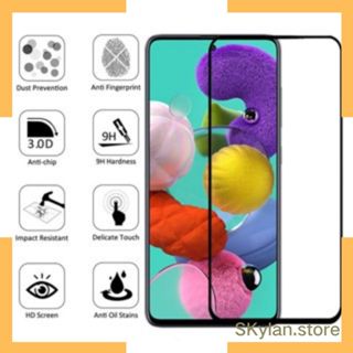 Película de vidro 3D temperado,película protetora compativel para SAMSUNG LINHA A10/A20/A33 ETC todos modelos